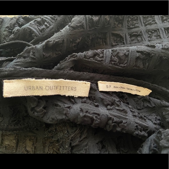 Urban Outfitters mesh open back babydoll top - Picture 4 of 4